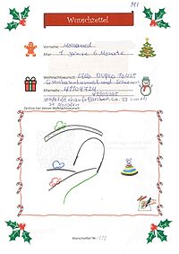 Wunschzettel 115